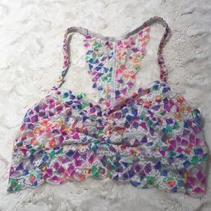 Victoria’s Secret pink bra let